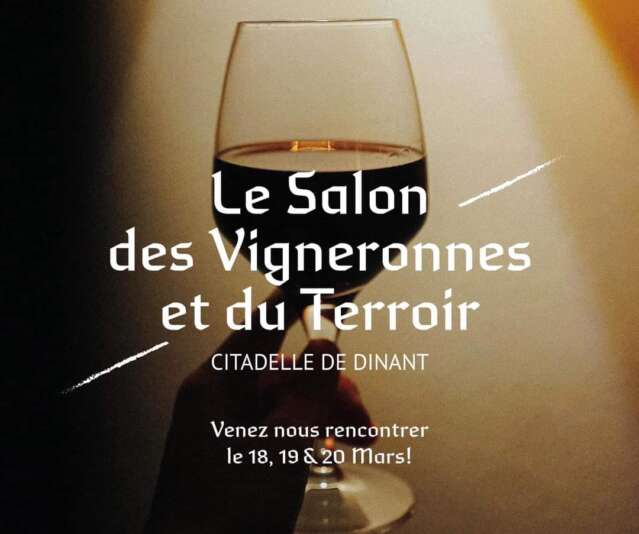 Bezoek onze stand op “Le Salon des Vigneronnes” in Dinant